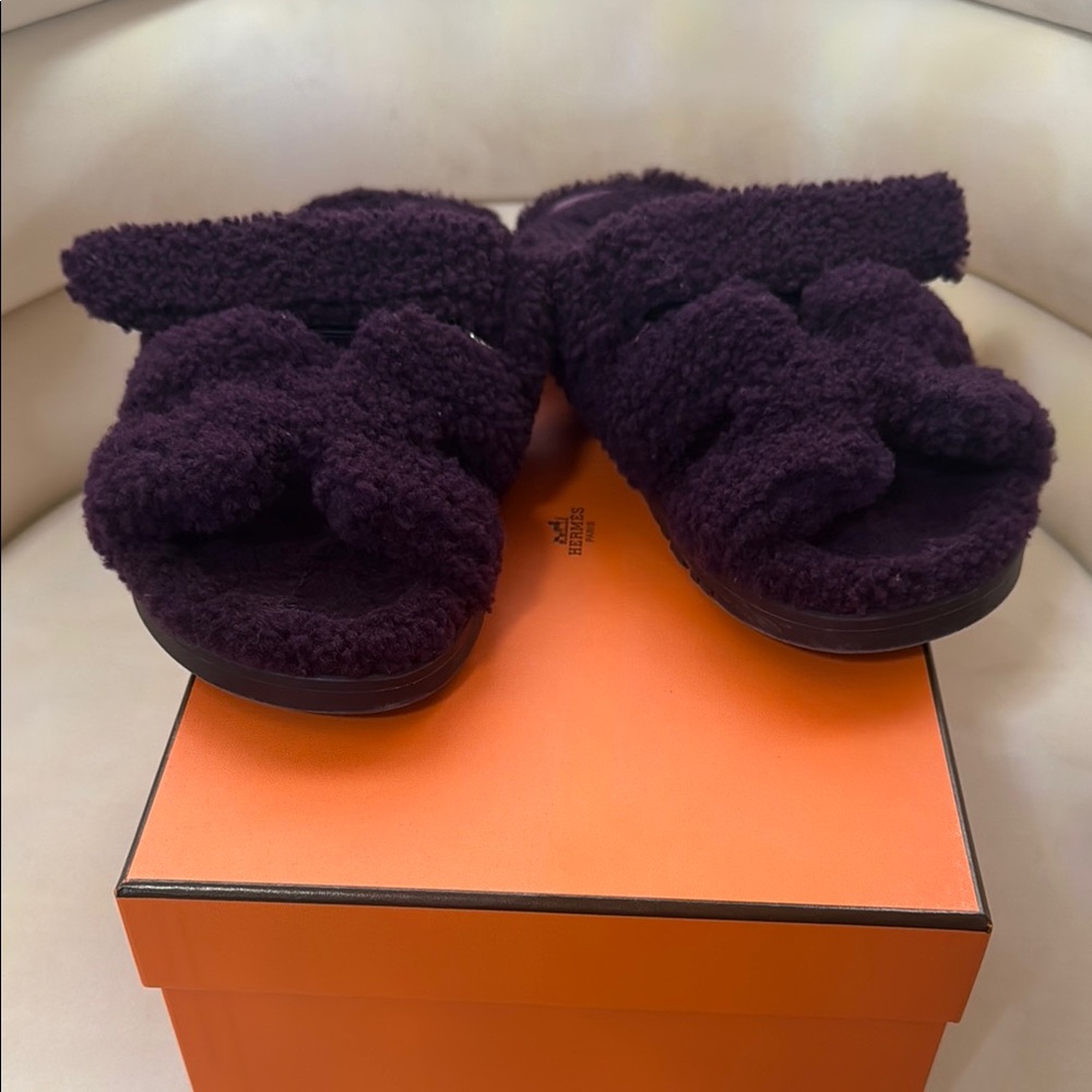 Hermes Chypre Shearling